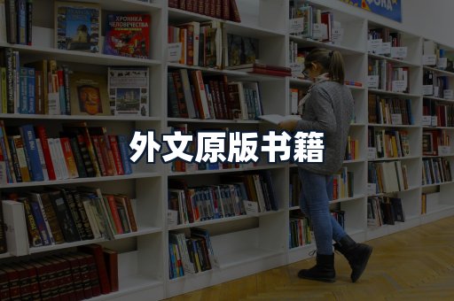 外文原版书籍